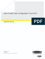 Sure Cross User Configuration Tool (UCT) : Instruction Manual