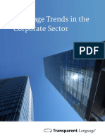 Language Trends in The Corporate Sector