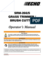 SRM-266/S Grass Trimmer / Brush Cutter