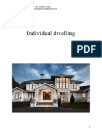 Individual Dwelling: Technical University " Gh. Asachi" of Iasi Faculty of Civil Engineering and Building Services