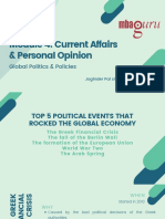 Global Politics & Policies