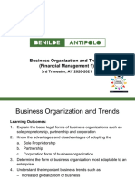 4. Business Organization and Trends