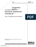 BS EN 50082-2 Electromagnetic Compatibility