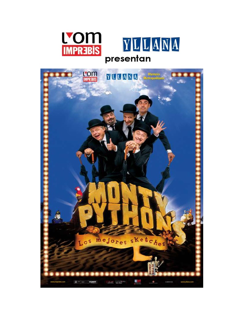 Mejores Sketches de Monty Python | PDF | Humor | Monty Python