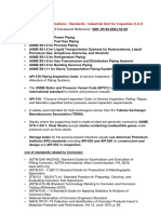 Additional Specifications - Standards - Industrial Unit For Inspection (I.U.I)