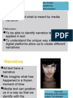 Key Words Narrative Protagonist