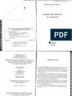 Ensino de Filosofia e Currículo by Ronai Pires Da Rocha