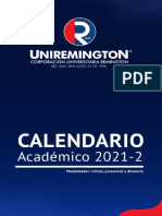 Calendario Academico 2021 2 FINAL