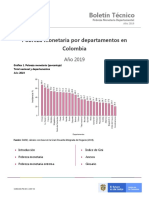 Boletin Pobreza Monetaria Dptos - 2019