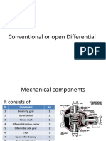 Conventional or Open Differential