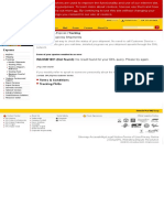 INAOM01651 (Not Found) : No Result Found For Your DHL Query. Please Try Again