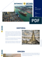 Historia y clasificación de puertos marítimos