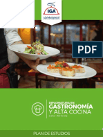 Plan Estudio Diplomatura Gastro