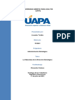 Tarea 1 La Naturaleza de La Dirección Estratégica