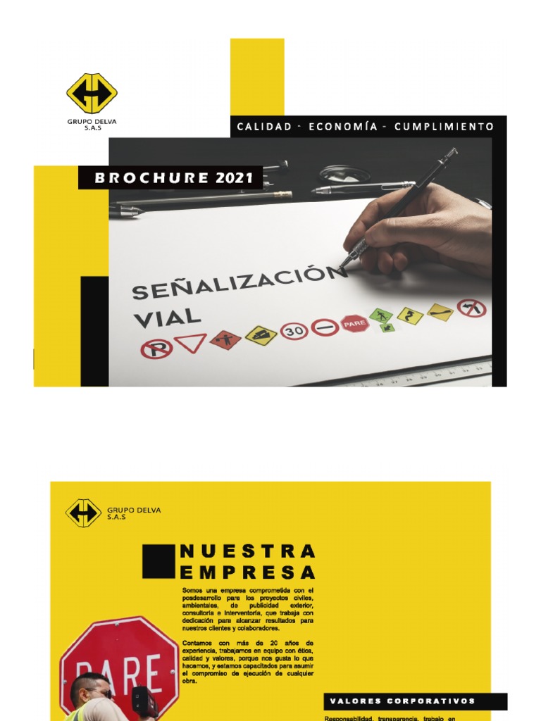Comida María sabio Brochure - Señalizacion Vial | PDF