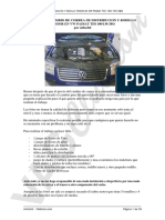 [VOLKSWAGEN] Manual de Taller Manual Cambio Correa de Distribucion y Rodillo Tensor Volkswagen Passat TDI