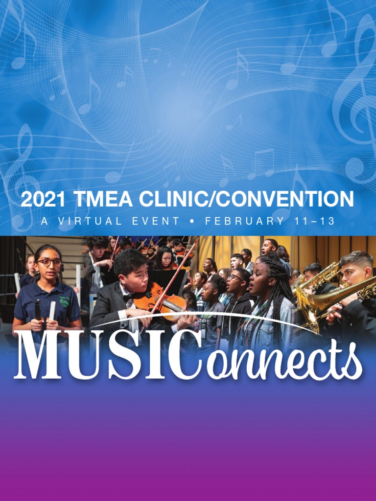 TMEA 2021 Convention Schedule PDF Bassoon Orchestras