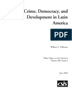 Crime, Democracy, and Development in Latin America: William C. Prillaman