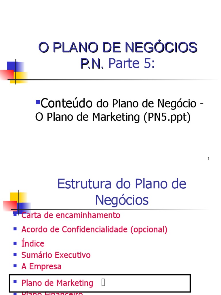 Plano de Negocios | PDF | Marketing | Segmentação de mercado