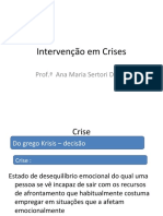 Intervenção em Crises: 4 Níveis