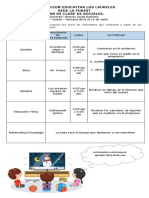 Semana del 8 al 12 de Junio