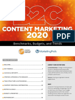Content Marketing: Benchmarks, Budgets, and Trends