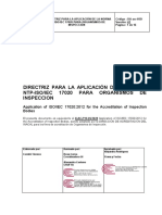 Documentos Especificos - OI - DA-acr-05D V02 Directriz de Aplicación de La ISO 17020 - 1 - Firmada ACRda