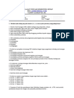 Soal UTS Ekonomi Kelas 10 Semester 2