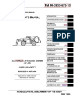 TM-10-3930-673-10 10K Fork Lift