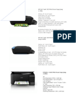 HP Ink Tank 315 Print Scan Copy (Avg 1.750)