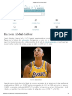 Biografia de Kareem Abdul-Jabbar