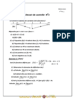 Devoir de Contrôle N°1 - Math - 3ème Technique (2010-2011) MR Makram Amara