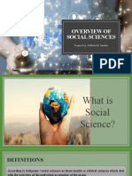 Overview of Social Sciences