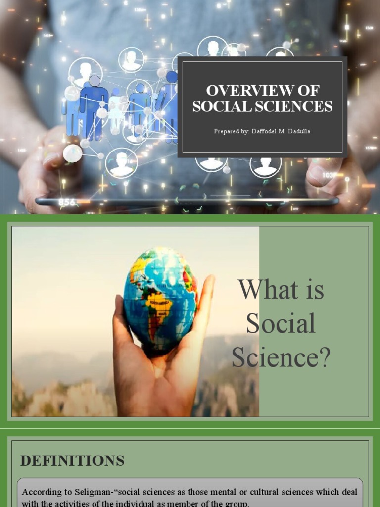 Overview of Social Sciences | PDF | Social Science | Anthropology