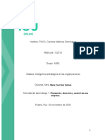 Actividad 1 Planeación, Direccion y Control de Una Empresa