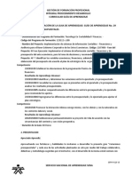 Guía #29 - Variaciones Presupuestales