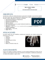 Ficha Tecnica Del Tubo Acrilico Cristal Clave