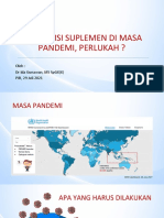 Dr. Ida Konsumsi Suplemen Di Masa Pandemi Perlukah