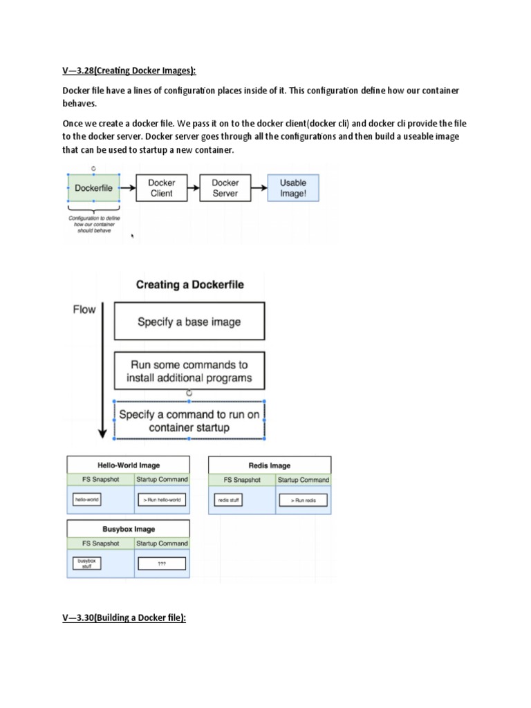 Docker Image Creation Process | PDF | Computer Engineering | Software
