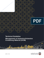 Technical Guideline Management of Asbestos/Asbestos Containing Material (ACM)