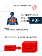 Clase de Alteracion de Sistema Respiratoria