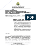 Proc. 0056.000994.00278-2020-48 - Convalidação - Contratação Direta - Art. 24 VII