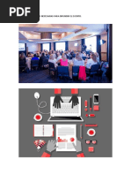 Piezas Publicitarias Necesarias para Difundir El Evento