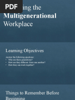 Navigating Multi-Generational Workforce