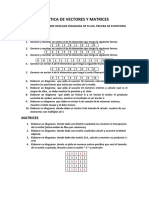 Práctica de Vectores y Matrices