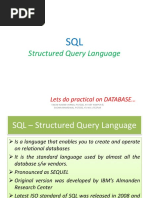 DML Command and Various Clauses