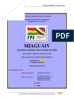 Miaguaiv: Aprobado Mediante Decreto Supremo 0831