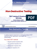 5.0 Non Destructive Testing