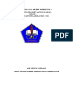 Soal Pas Prakarya Kelas 9 SMT 1 2020-2021
