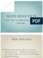 Mate Selection: Your "Key" To Unlocking A Happy Marriage